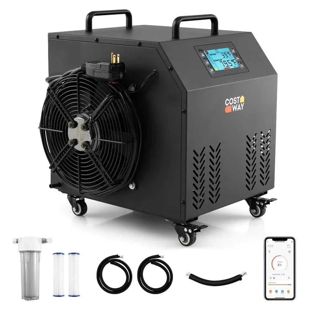 Turbo-Charged Water Cooling Unit - Best Cold Plunge Tubs - Best Cold Plunge Tubs