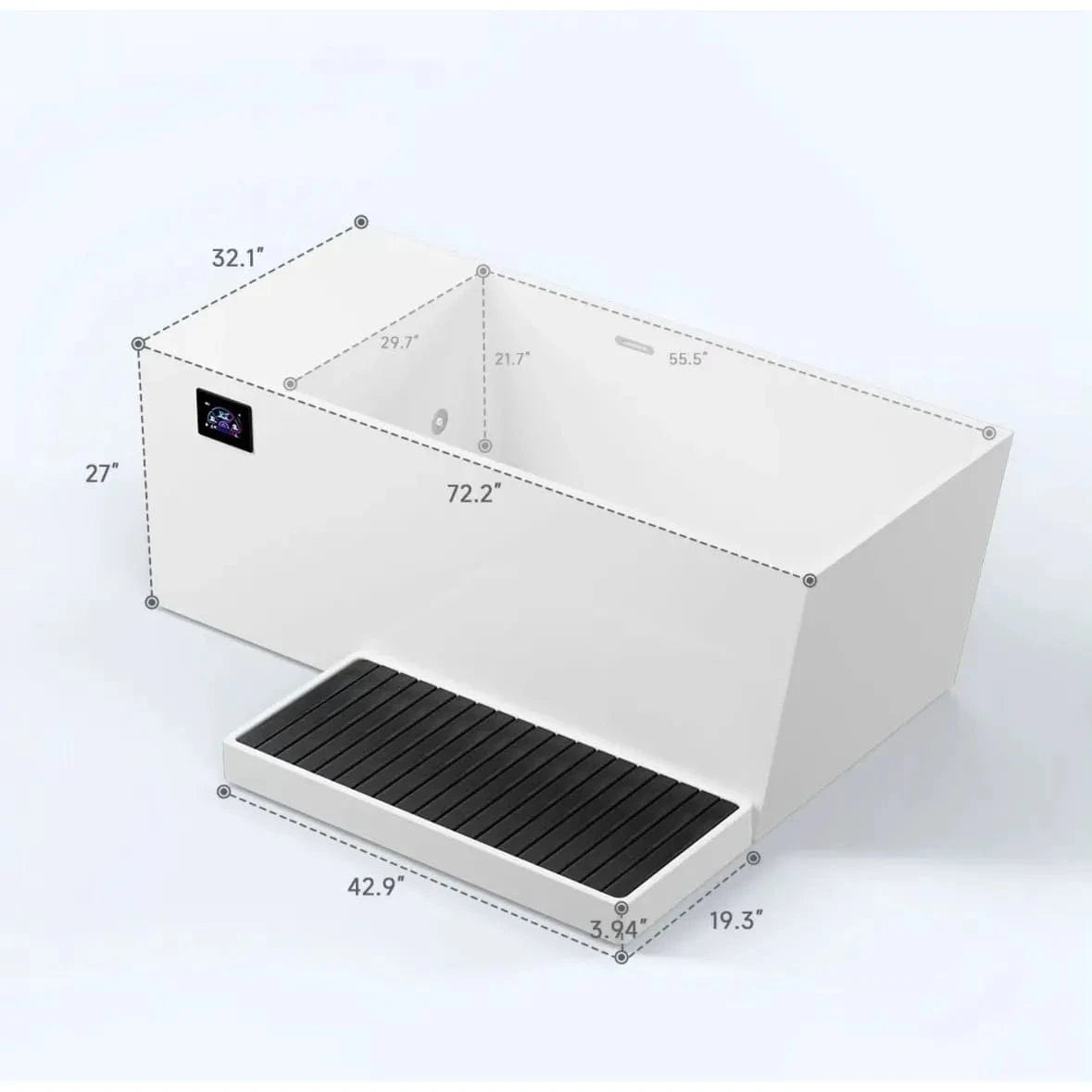 Elite Performance Ice Bath Tub - Best Cold Plunge Tubs - Best Cold Plunge Tubs