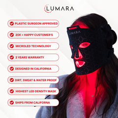 VISO Anti-Aging Red Light Mask by LUMARA - Best Cold Plunge Tubs - LUMARA