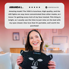 VISO Anti-Aging Red Light Mask by LUMARA - Best Cold Plunge Tubs - LUMARA