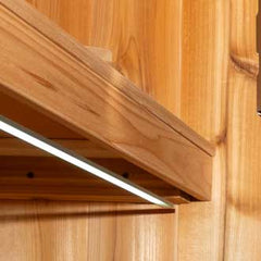 Saunalumin Double Bench Set by Leisurecraft