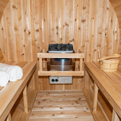 CT Serenity Barrel Sauna Deluxe Package by Leisurecraft