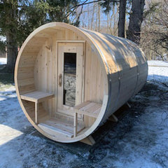 CT Serenity Barrel Sauna Deluxe Package by Leisurecraft