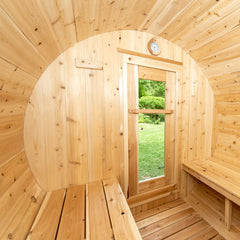 CT Harmony Barrel Sauna Deluxe Package by Leisurecraft