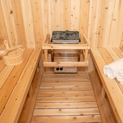 CT Harmony Barrel Sauna Deluxe Package by Leisurecraft
