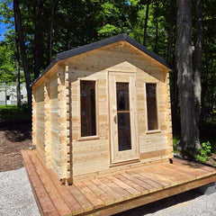 CT Georgian Cabin Full Package Sauna w/Changeroom by Leisurecraft