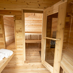 CT Georgian Cabin Sauna All Inclusive Package w/Changeroom by Leisurecraft