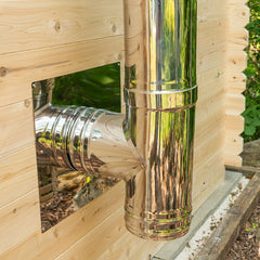 CT Georgian Cabin Sauna All Inclusive Package w/Changeroom by Leisurecraft