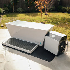 Sauna with Extension Kit & Acrylic Plunge by REVIVE
