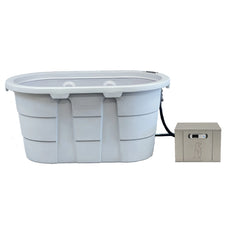 Cold Therapy Chiller & Uninsulated Tub Package by Penguin Chillers - Best Cold Plunge Tubs - Penguin Chillers