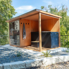 6 Person Traditional Sauna With Extension Kit by REVIVE