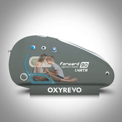 Portable Sitting Hyperbaric Chamber Forward 90 by OXYREVO - Best Cold Plunge Tubs - OXYREVO