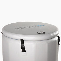Inflatable Barrel Plunge by REVIVE - Best Cold Plunge Tubs - REVIVE