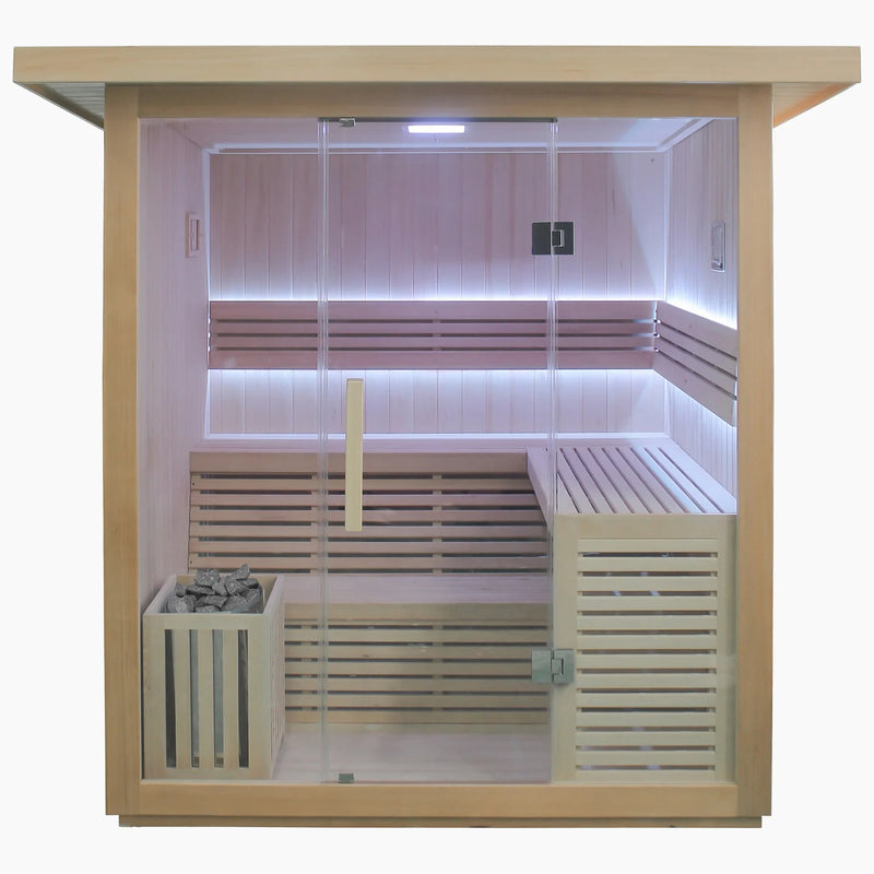 6 Person Traditional Sauna by REVIVE