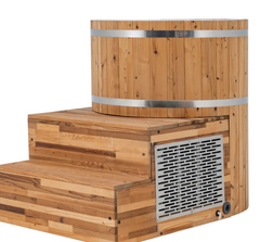 Alaskan All-In-One Cold Plunge Kit – Premium Barrel Cold Therapy Tub - Best Cold Plunge Tubs - Patio Elegance