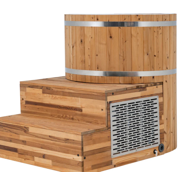 Alaskan All-In-One Cold Plunge Kit – Premium Barrel Cold Therapy Tub - Best Cold Plunge Tubs - Patio Elegance