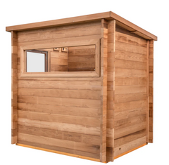 Cove Outdoor Sauna - 3 Person - Best Cold Plunge Tubs - Patio Elegance
