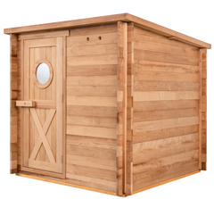 Garden Outdoor Sauna - 8 Person - Best Cold Plunge Tubs - Patio Elegance