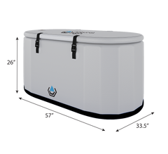 NATURAL HIGH™ INFLATABLE TUB by NATURAL HIGH - Best Cold Plunge Tubs - Natural High