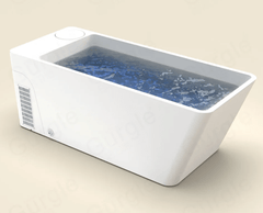 Acrylic Plunge Pool With Integrated Chiller/Heater with Massage - Best Cold Plunge Tubs - MedEq Fitness