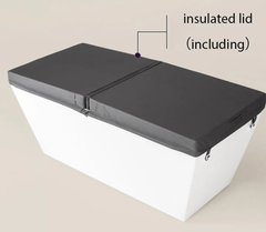 Acrylic Plunge Pool With Integrated Chiller/Heater with Massage - Best Cold Plunge Tubs - MedEq Fitness