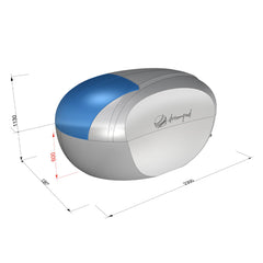 Dreampod Home Float Plus Premium Fiberglass Floatation Tank [DPFP108WPE] (SAK62820) - Best Cold Plunge Tubs - SAKSBY WHOLESALE