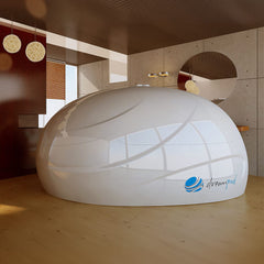 Dreampod V2 Commercial Home Flotation Sensory Isolation Tank Pod Spa [DPFP201WPE] (SAK93817) - Best Cold Plunge Tubs - SAKSBY WHOLESALE