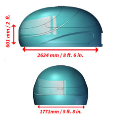 Dreampod Vmax Commercial Home Flotation Sensory Isolation Tank Pod Spa [DPFP202WPE] (SAK95142) - Best Cold Plunge Tubs - SAKSBY WHOLESALE