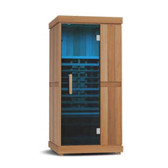 Finnmark FD-1 Full Spectrum 1-Person Home Infrared Sauna With Bluetooth Audio [FD-KN001] (SAK18374) - Best Cold Plunge Tubs - SAKSBY WHOLESALE
