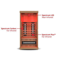Finnmark FD-1 Full Spectrum 1-Person Home Infrared Sauna With Bluetooth Audio [FD-KN001] (SAK18374) - Best Cold Plunge Tubs - SAKSBY WHOLESALE