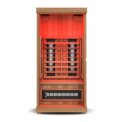 Finnmark FD-1 Full Spectrum 1-Person Home Infrared Sauna With Bluetooth Audio [FD-KN001] (SAK18374) - Best Cold Plunge Tubs - SAKSBY WHOLESALE