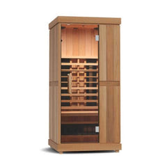 Finnmark FD-1 Full Spectrum 1-Person Home Infrared Sauna With Bluetooth Audio [FD-KN001] (SAK18374) - Best Cold Plunge Tubs - SAKSBY WHOLESALE