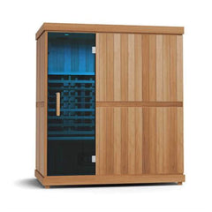 Finnmark FD-3 Full Spectrum 4-Person Capacity Home Infrared Sauna With Adjustable Sauna Feet [FD-KN003] (SAK52689) - Best Cold Plunge Tubs - SAKSBY WHOLESALE