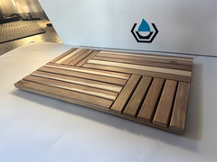 Natural High Acacia Wood Drip Mat by NATURAL HIGH - Best Cold Plunge Tubs - Natural High