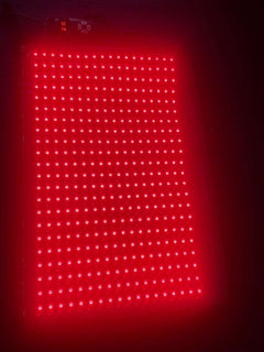 Medium Red Light Pad for Pain Relief & Recovery | 16" x 11" | 1188 LEDs + 12V Car Adapter - Best Cold Plunge Tubs - Red Light Pro Devices