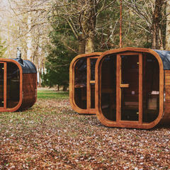 Patio Elegance Outdoor Sauna MW12 ThermoWood for Your Perfect Backyard Retreat - Best Cold Plunge Tubs - Patio Elegance