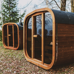 Patio Elegance Outdoor Sauna MW12 ThermoWood for Your Perfect Backyard Retreat - Best Cold Plunge Tubs - Patio Elegance