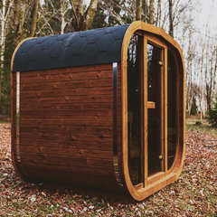 Patio Elegance Outdoor Sauna MW12 ThermoWood for Your Perfect Backyard Retreat - Best Cold Plunge Tubs - Patio Elegance