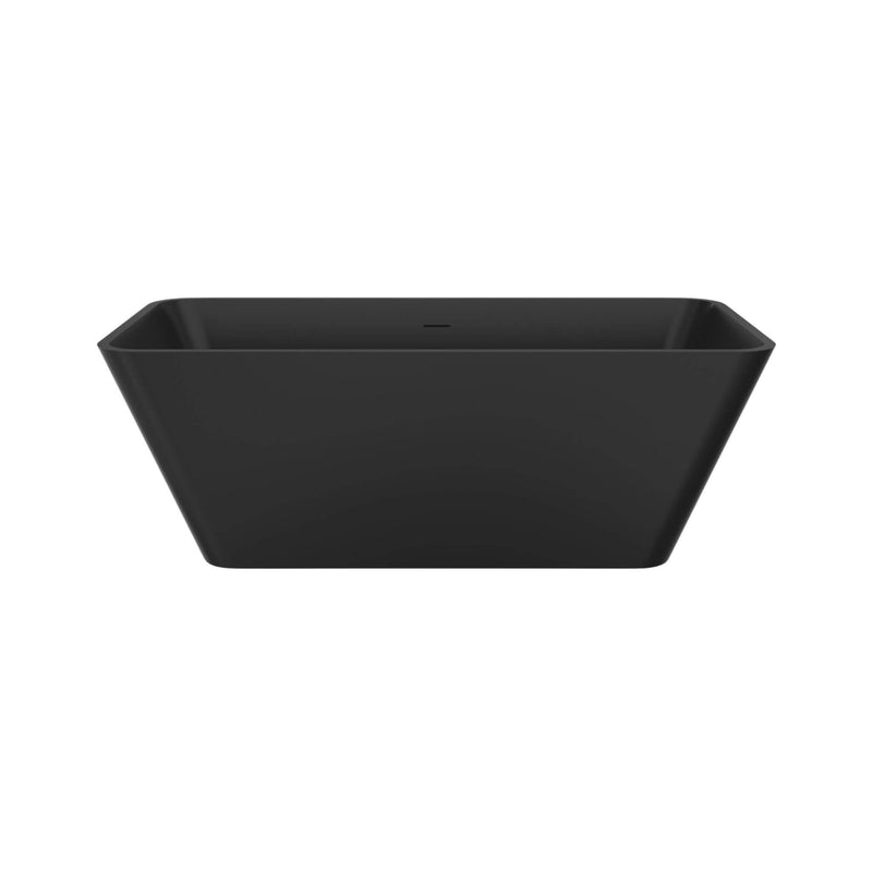 Nuvia 67-Inch Luxury Freestanding Solid Surface Soaking Bathtub (SAK51920) - Best Cold Plunge Tubs - SAKSBY WHOLESALE