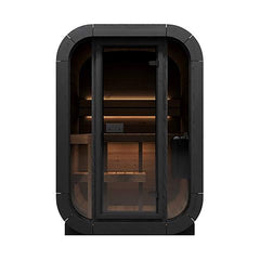 SaunaLife Model CL3G Cube-Series Outdoor 2-Person Home Sauna Kit [SL-MODELCL3G] (SAK23721) - Best Cold Plunge Tubs - SAKSBY WHOLESALE
