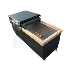 Stainless Steel Plunge Pool Ice Bath With Integrated Chiller - Best Cold Plunge Tubs - MedEq Fitness