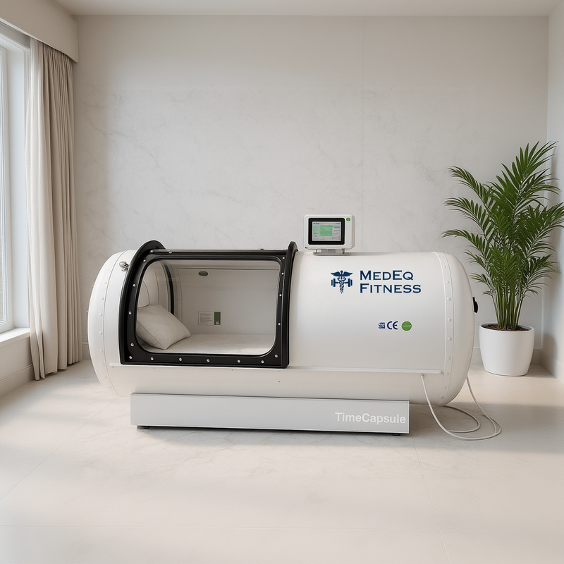 TimeCapsule C750+ Aluminum Alloy Hyperbaric Chamber Premier Edition Limited - Best Cold Plunge Tubs - MedEq Fitness
