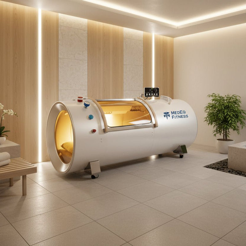 TimeCapsule Vision C750+ | 2.0 ATA Hard-Shell Hyperbaric Oxygen Chamber - Best Cold Plunge Tubs - MedEq Fitness