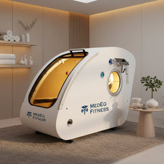 TimePod 2 | 2.0 ATA Triangular Hard-Shell Hyperbaric Chamber - Best Cold Plunge Tubs - MedEq Fitness