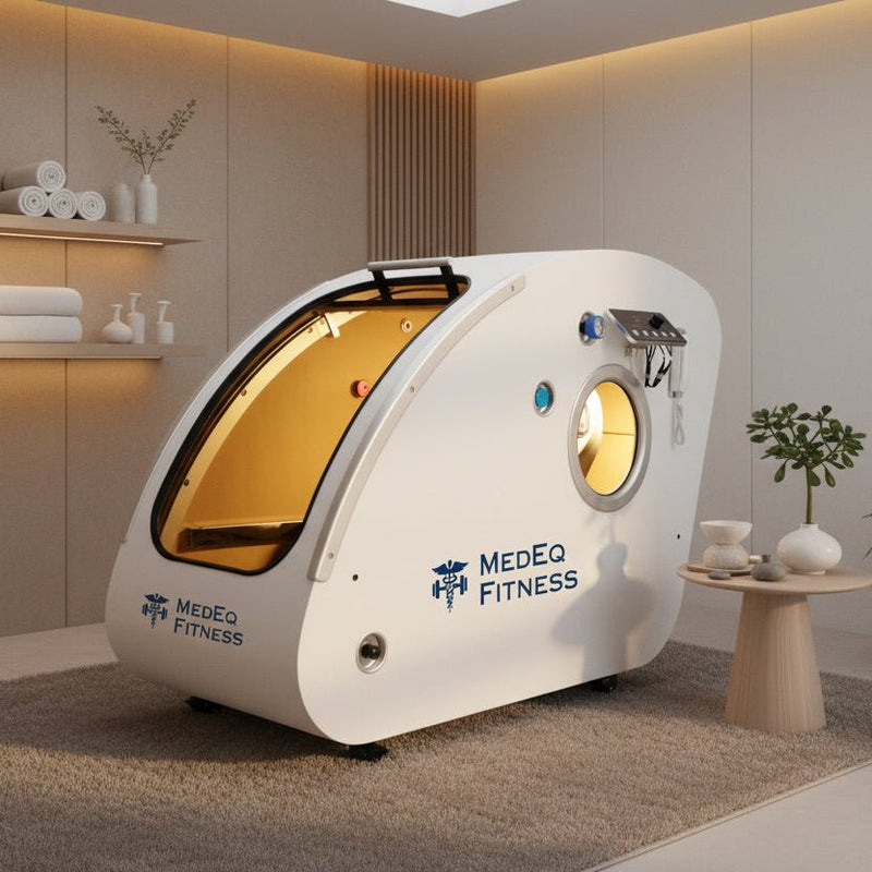 TimePod 2 | 2.0 ATA Triangular Hard-Shell Hyperbaric Chamber - Best Cold Plunge Tubs - MedEq Fitness